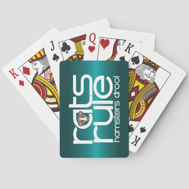 Jeu De Cartes Règle des taux (dos)