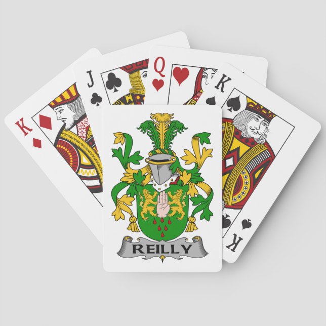 Jeu De Cartes Reilly Family Crest (dos)