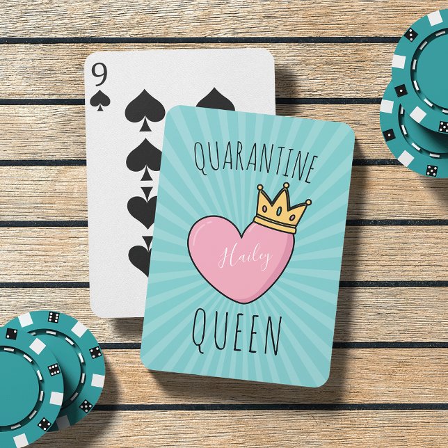 Jeu De Cartes Reine de quarantaine personnalisée (Créateur téléchargé)