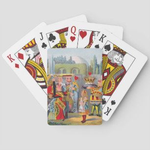Jeu De Cartes Reine des Coeurs et Alice
