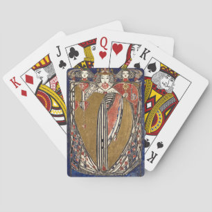 Jeu De Cartes Reine des coeurs par Margaret Macdonald Mackintosh