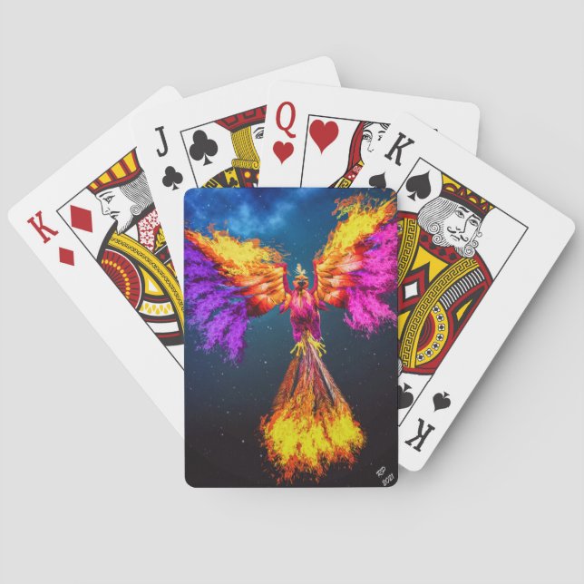 Jeu De Cartes Renaissance des cartes de lecture (dos)