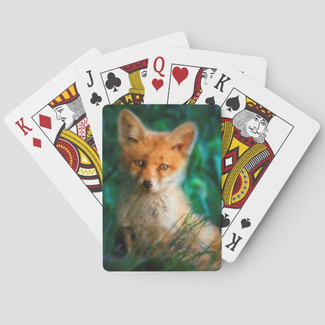Jeu De Cartes Renard rouge (dos)