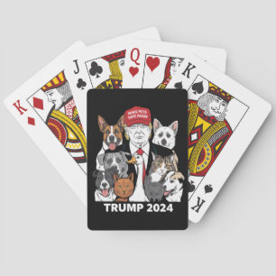 Jeu De Cartes Rendre les animaux en sécurité Trump 2024 Sauver n