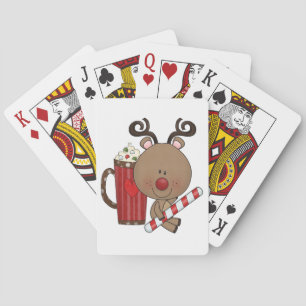 Jeu De Cartes Renne de Rudy avec du cacao