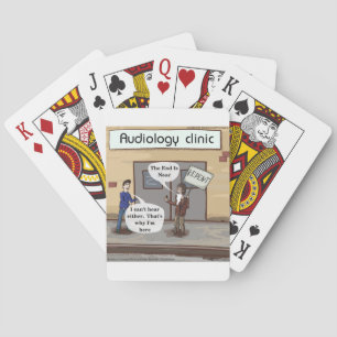 Jeu De Cartes Repent for the Audiologist Office Funny