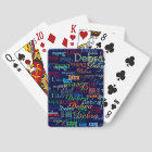 Répéter les noms de couleurs partout dans le bleu 