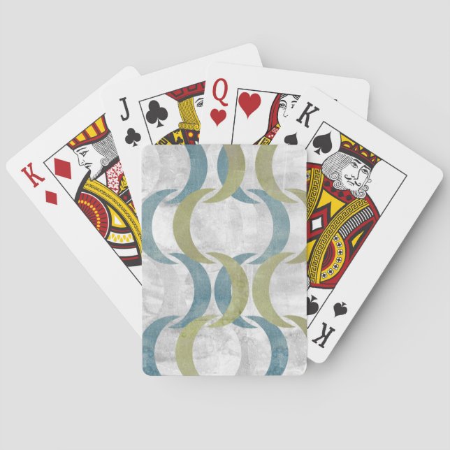 Jeu De Cartes Répétition géométrique III (dos)