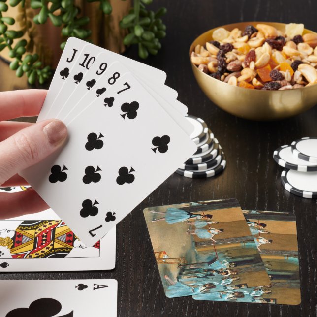 Jeu De Cartes Répétition sur la Foyer de l'Opéra La Rue (In Situ)