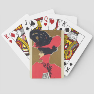 Jeu De Cartes Reproduction of a poster advertising 'Zlata Praha'