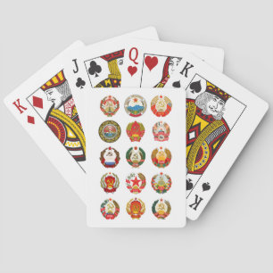 Jeu De Cartes Républiques de l'Union soviétique