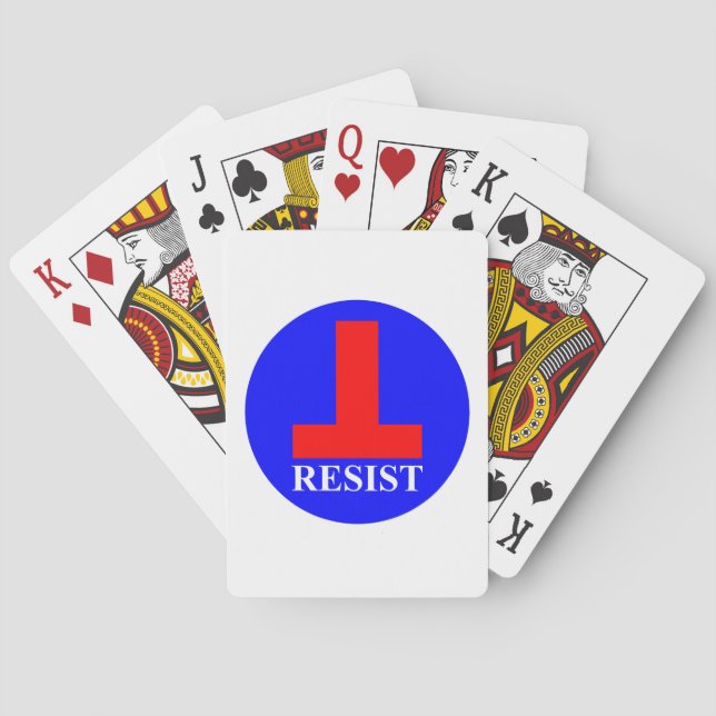 Jeu De Cartes Résister (dos)