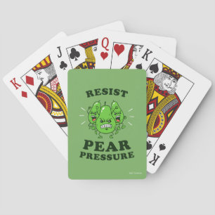 Jeu De Cartes Résister à la pression de la poire
