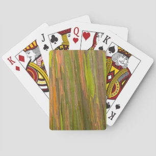 Jeu De Cartes Résumé de l'écorce d'eucalyptus