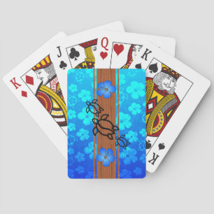 Jeu De Cartes Retro Honu Surfboard