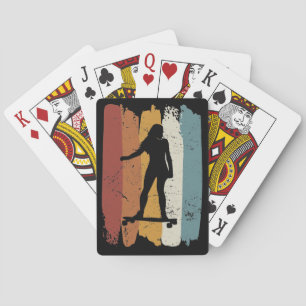 Jeu De Cartes Retro vintage fille longue