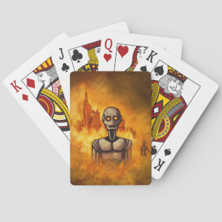 Jeu De Cartes révolution robotique scifi