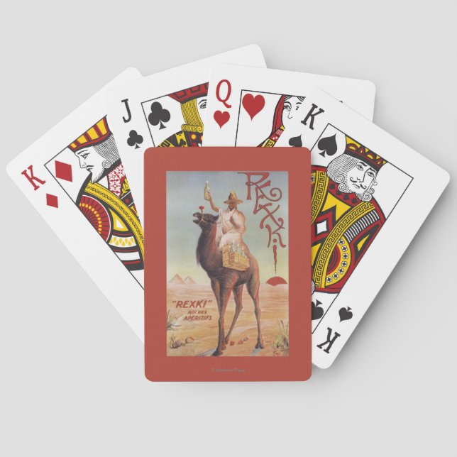 Jeu De Cartes Rexki - roi de avant des liqueurs de dîner