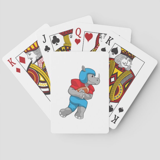 Jeu De Cartes Rhino de football (dos)