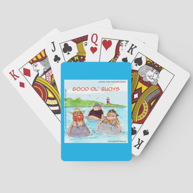 Jeu De Cartes Rick London Good Ol'Buoys Drôle Comique (dos)