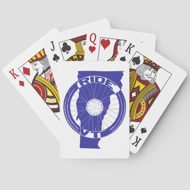 Jeu De Cartes Ride Vermont (dos)