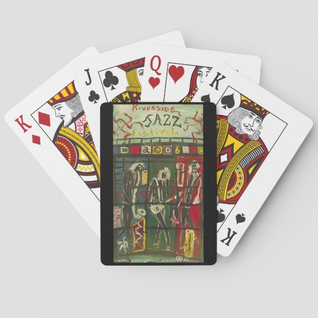 Jeu De Cartes Riverside Jazz (dos)
