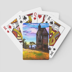 Jeu De Cartes Rivington Pigeon Tower Leverhulmes Garden Horwich