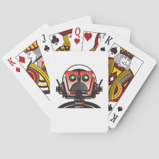 Jeu De Cartes Robbie les cartes de jeu de robot du TOIT de livre