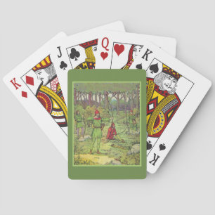 Jeu De Cartes Robin des Bois dans la forêt 