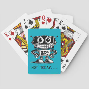 Jeu De Cartes Robot faible puissance – Pas aujourd'hui…