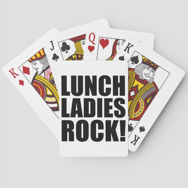 Jeu De Cartes Roche de dames de déjeuner (dos)