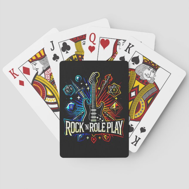 JEU DE CARTES ROCK 'N ROLE PLAY (dos)