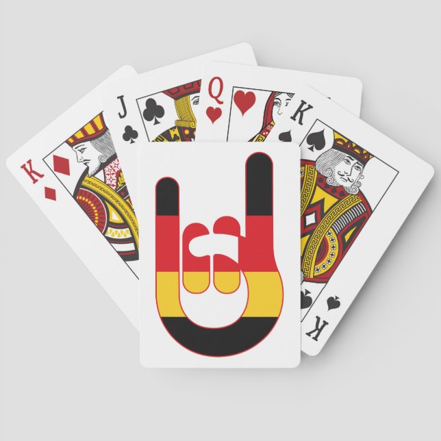 JEU DE CARTES ROCKERUM ROCKERO ALEMANIA (dos)