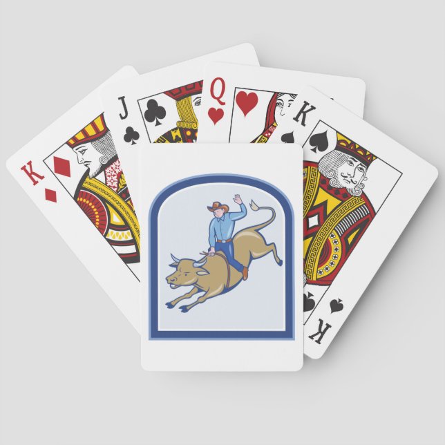 Jeu De Cartes Rodeo Cowboy (dos)