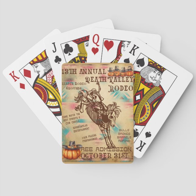 Jeu De Cartes Rodéo de Death Valley (dos)