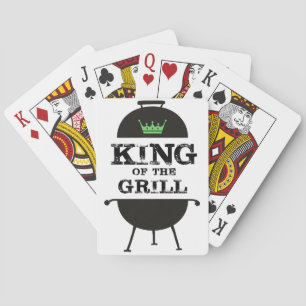 Jeu De Cartes Roi Du Grill, Couronne Verte Noire