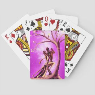 Jeu De Cartes Romantique Couple Dansez le Tango Jouer des cartes