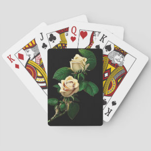 Jeu De Cartes Rose blanche