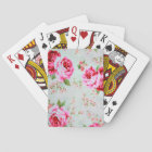 Rose chic vintage de rose de cottage floral