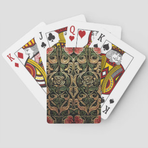 Jeu De Cartes Rose de Glasgow, noeuds celtiques