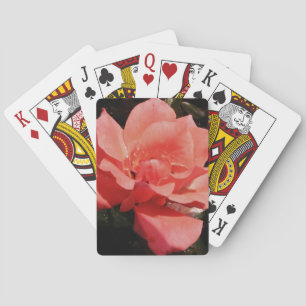 Jeu De Cartes rose de pêche et détritus
