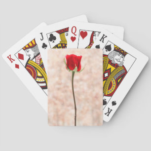 Jeu De Cartes Rose rouge