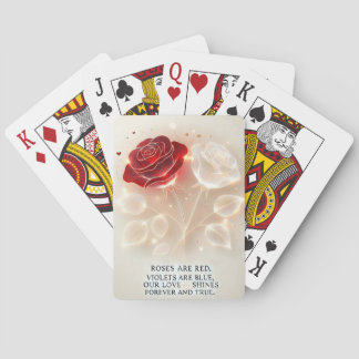Jeu De Cartes Roses de Lumière et d'Amour"