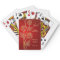 Roses d'or sur l'anniversaire de rouge