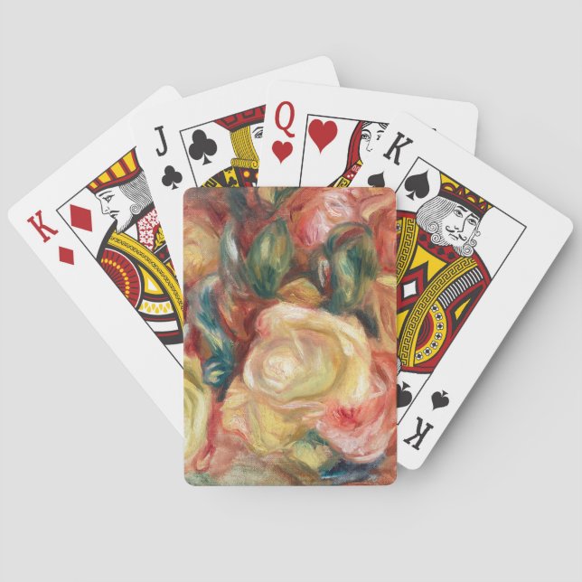 Jeu De Cartes Roses par Pierre-Auguste Renoir (dos)