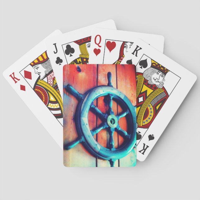 Jeu De Cartes Roue de direction (dos)