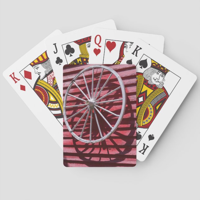 Jeu De Cartes Roue de Wagon (dos)