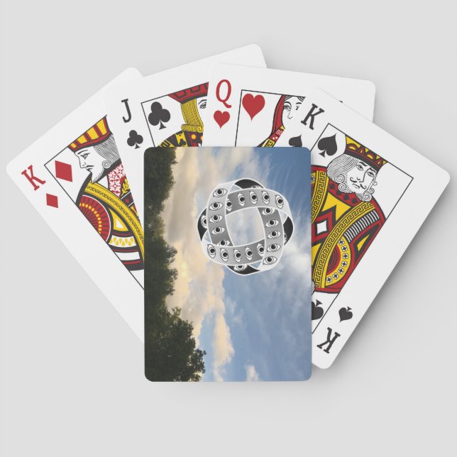 Jeu De Cartes Roue d'Ezekiel (dos)