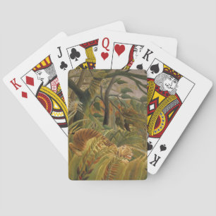 Jeu De Cartes Rousseau Jungle Tropical Tiger Art