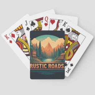 Jeu De Cartes Routes rustiques